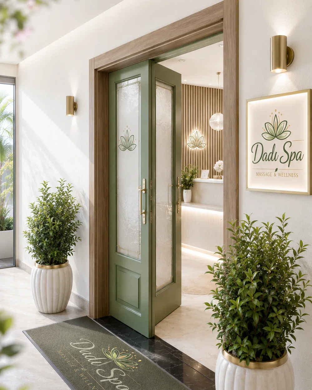 Dadı Spa giriş alanı