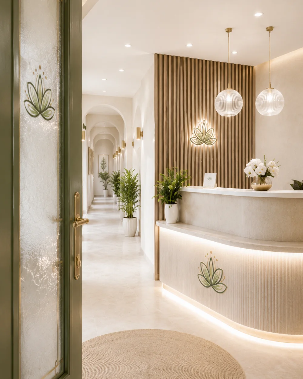 Aydınlık ve huzurlu Dadı Spa alanı